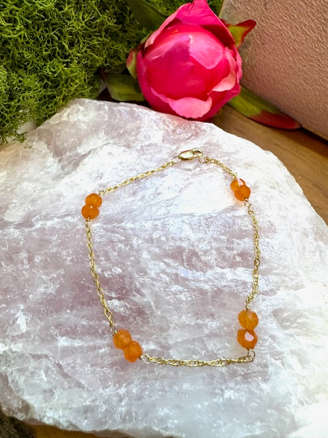 Carnelian bracelet